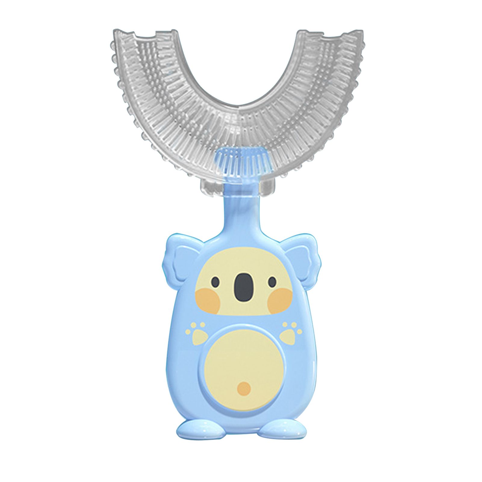 Kids Toothbrush Ergonomic Design Teeth Care PP Handle Baby Mouth-Cleaning Manual Toothbrush for Teeth Cleaning