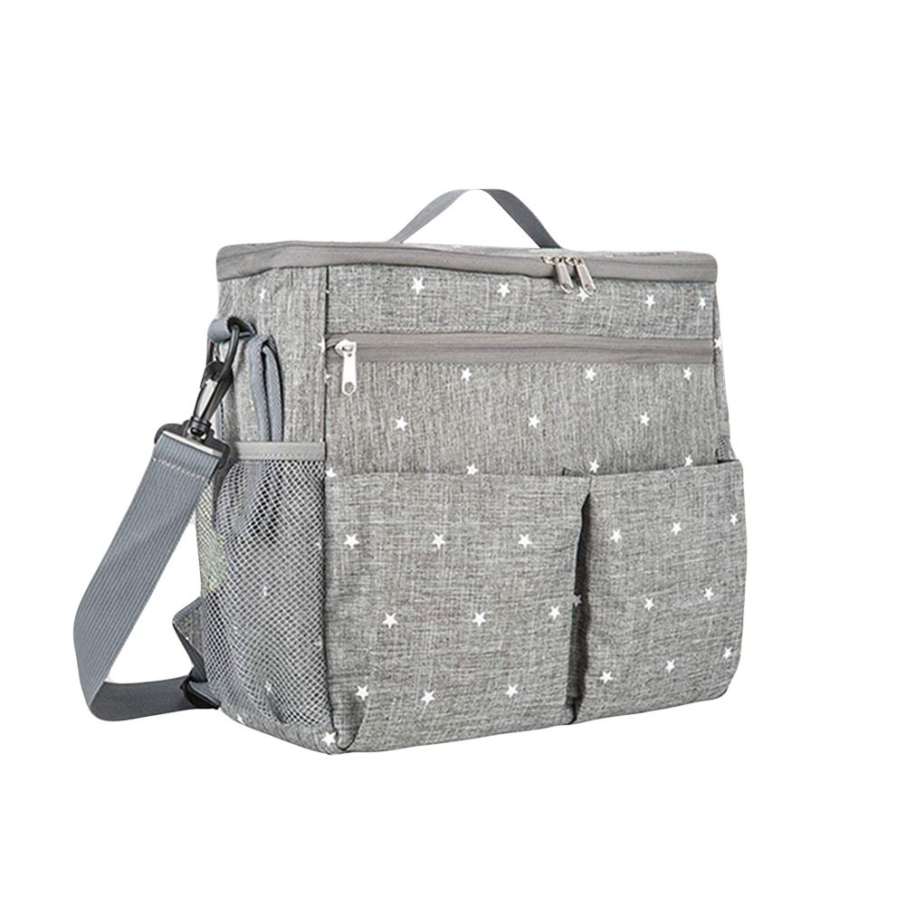 Multi Pockets Baby Stroller Hanging Bag Pushchair Diaper Bottle Storage Pouch