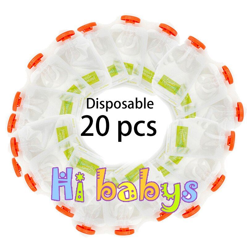 Baby Food Maker Baby Feeding Containers Storage Supplies Newborn Toddler Solid juice maker with 10 Pouches Squeez storage bag