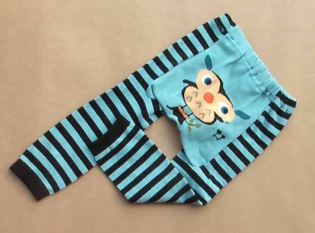 Hooyi baby girl pants cartoon pp warmers cotton legging tights animal baby boy clothes pants girls underpants 80 90 95