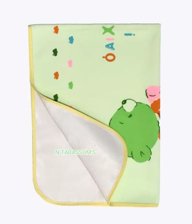Waterproof Urine Mat For Baby (27*21) Inches - Multicolor