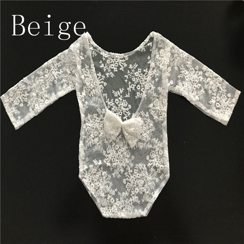 Newborn photo shoot New Born Embroidery Lace Baby Romper Jumpsuit Newborn Photo Shoot Accessories Girl Costumes