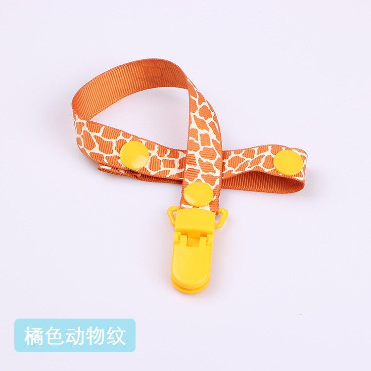1pcs Comfortable Material Pacifier Cute Baby Clips Chain Dummy Clip Holder Nipples Children Cartoon Pacifier Clip Soother Holder