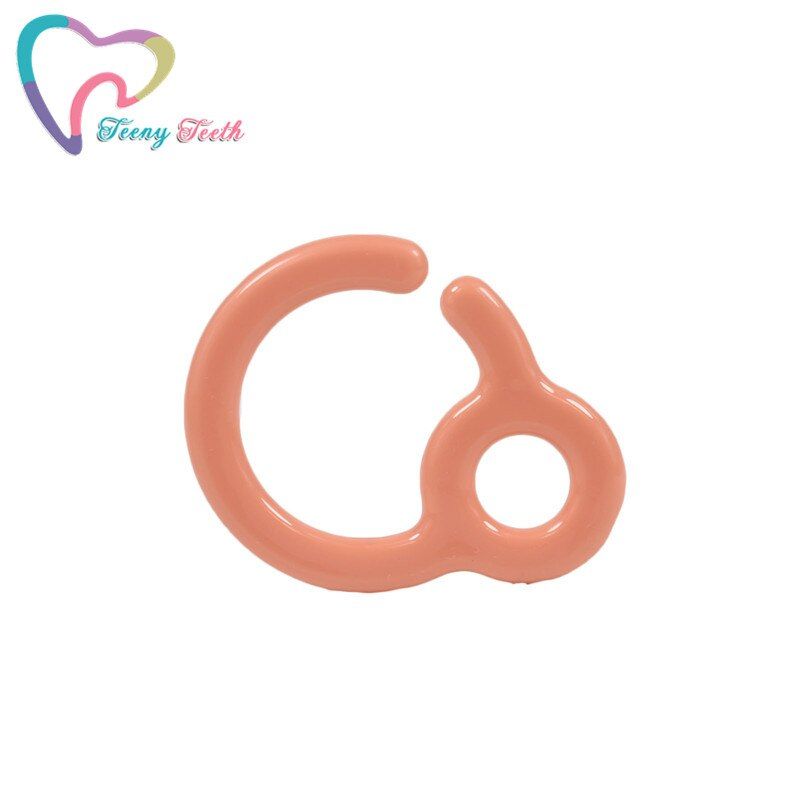 10PCS Natural Wood Round Pacifier Clips No Paint Baby Dummy Clips Infant Soother Chain Accessories BPA FREE Baby Pacifier Holder