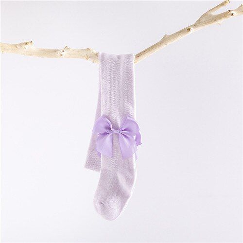 2020 Newborn Tights for Baby Solid Bow Baby Girls Tights Summer Mesh Baby Girls Pantyhose Fashion Items for Baby
