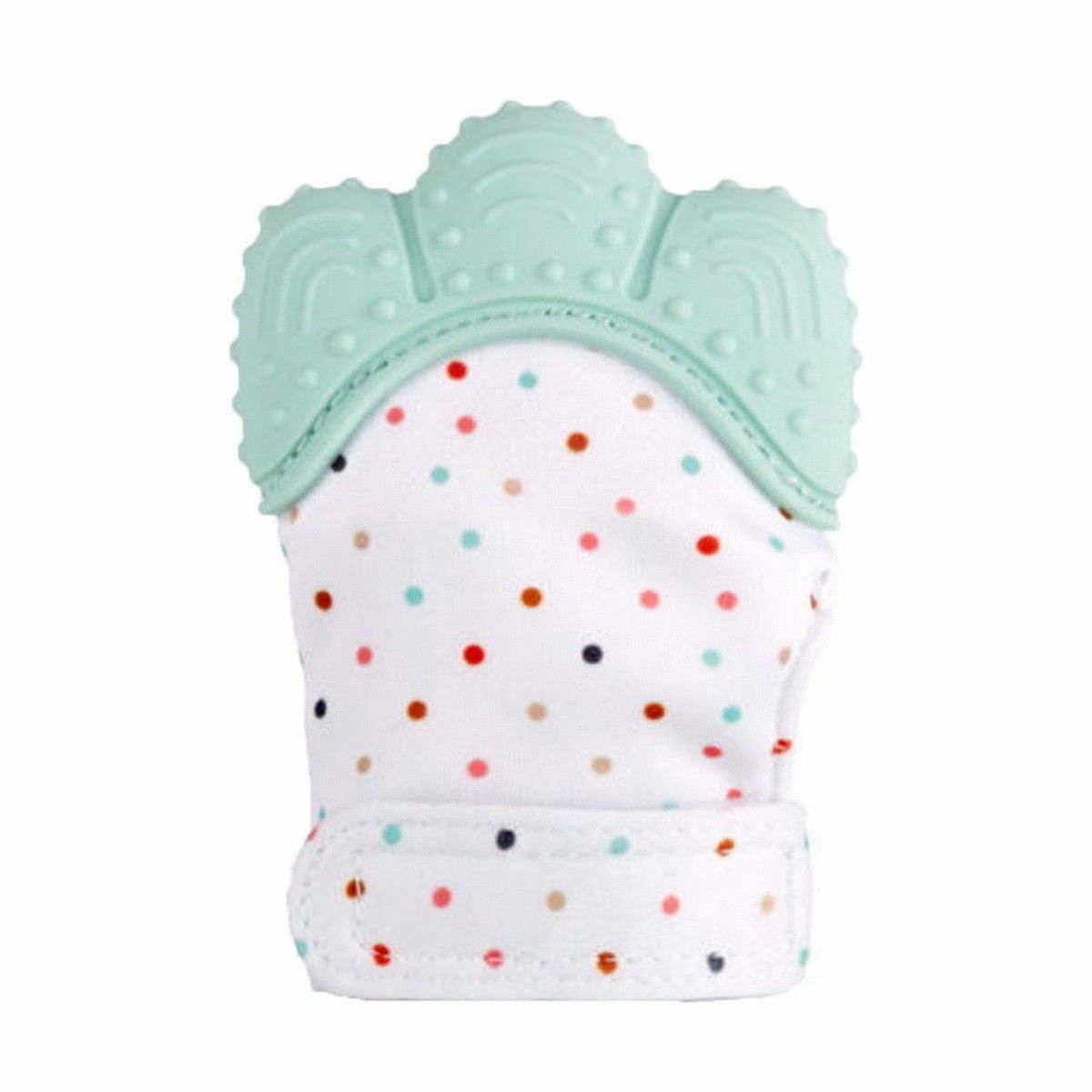 Newborn Safe Silicone Baby Gloves Boy Girls Kids Stuff Mitt Teething Candy Wrapper Sound Teether Mittens Bite Training Gloves