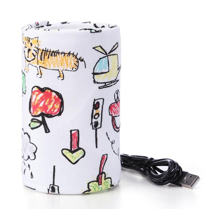 Newborn Baby Milk Bottle Warmer Toddler Heating Thermal Bag Bottle Holder Infant Stroller Outdoor Feeding Bottle Insulation Bag