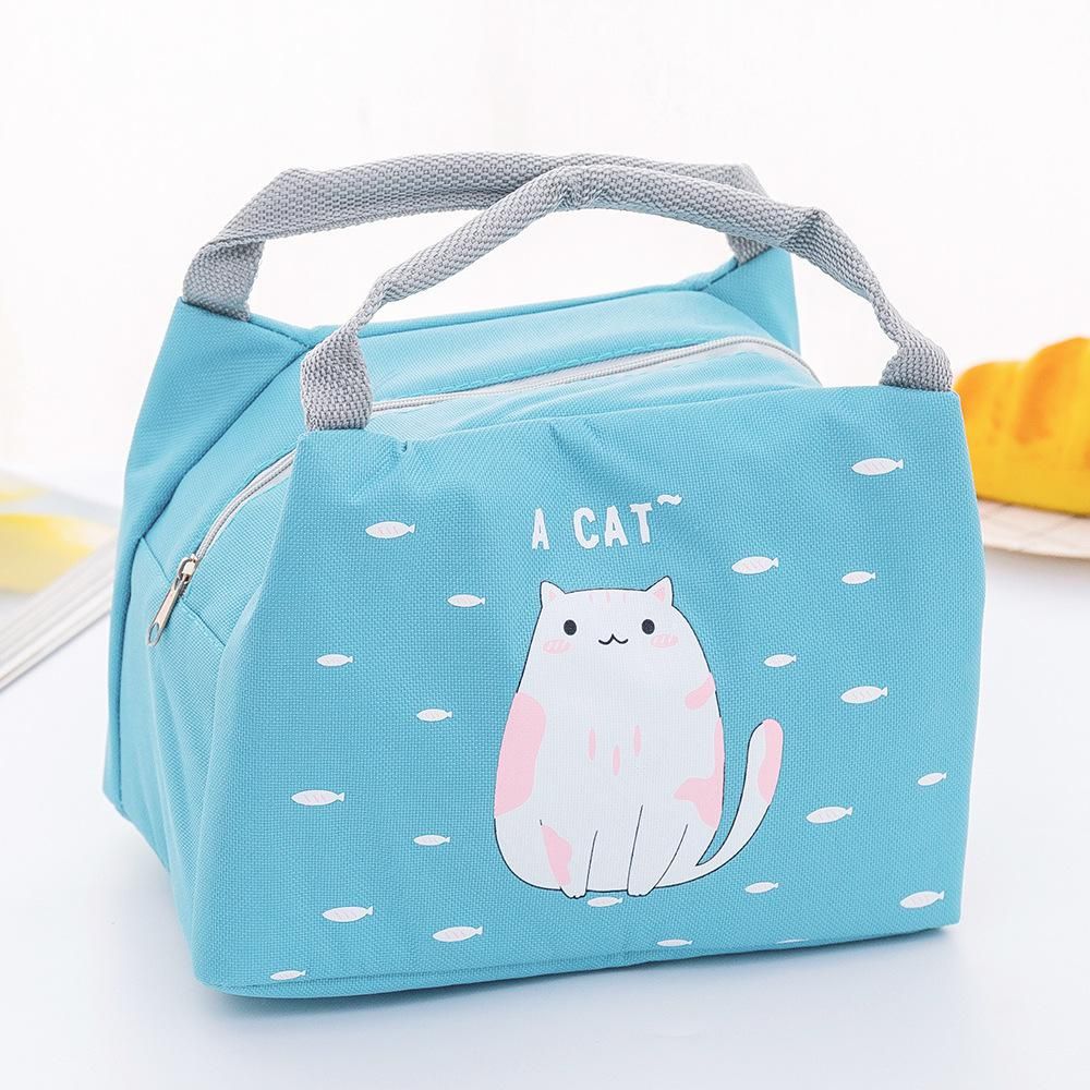 Unicorn Baby Food Insulation Bag Portable Waterproof Thermal Oxford Lunch Bags Convenient Leisure Cute Cartoon Picnic Tote 4829