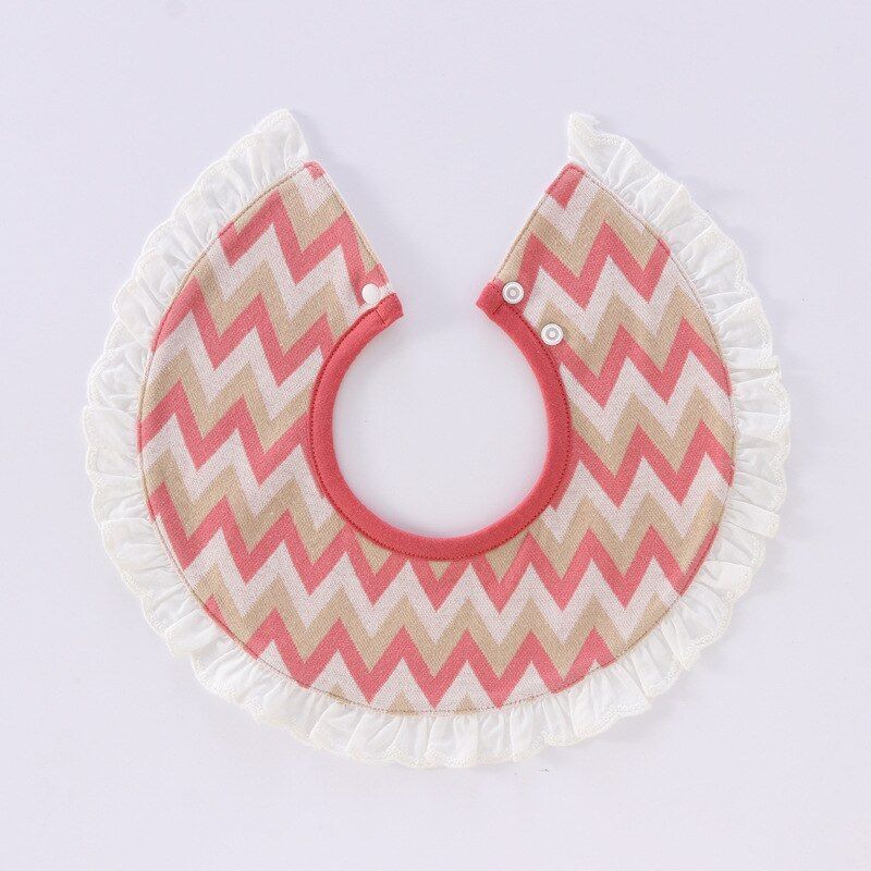 Baby Tassel Bibs 360 Feeding Bibs Burp Cloths Toddler Care Saliva Newborn baby Bandana Bibs Cotton Photography Lace WWD007