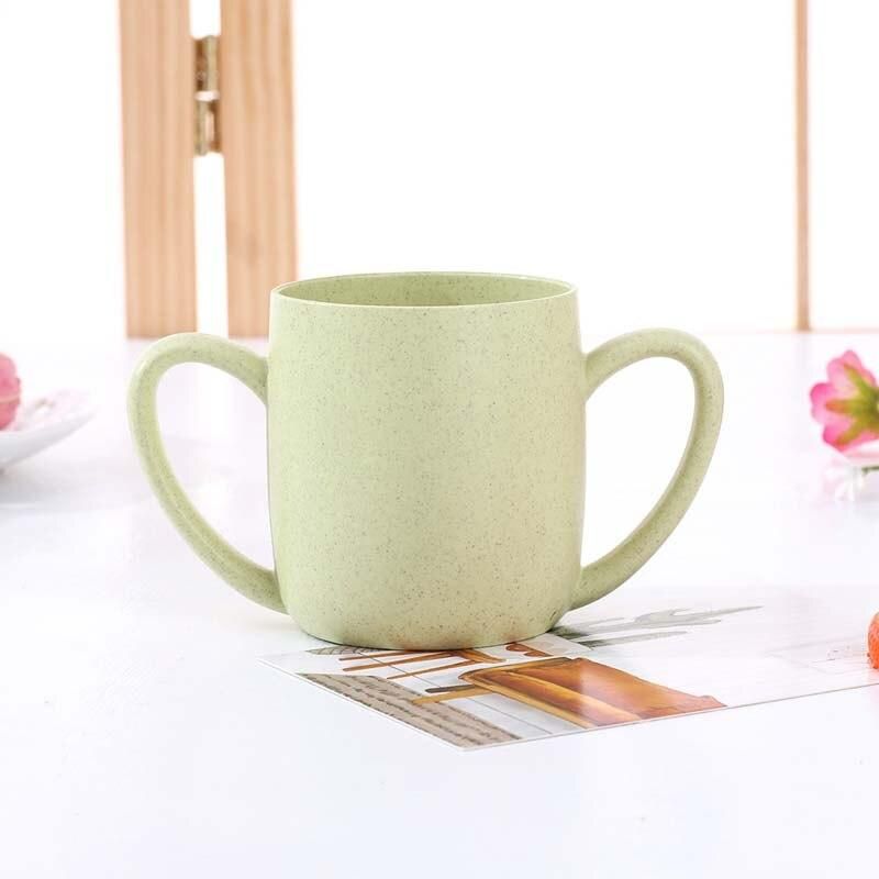 1Pcs 250ml Baby Kids Milk Cup Children Cartoon Creative Drink Water Cups Baby Training Learn Drink Juice Cup with 2 Handles