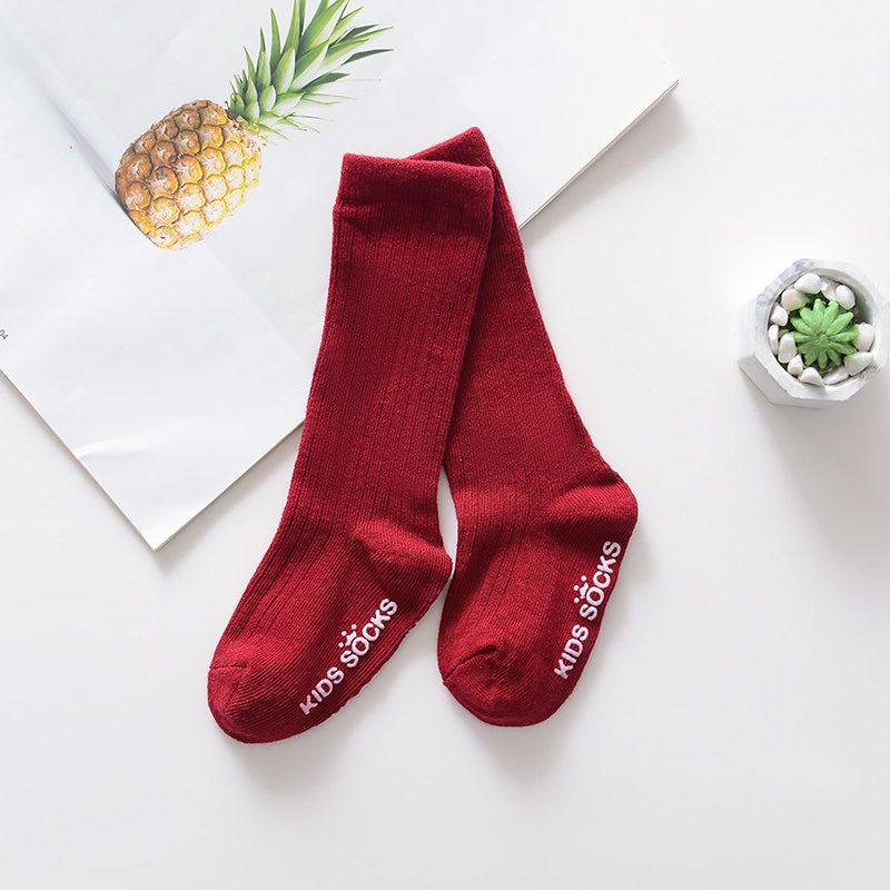 New Kids Socks Toddlers Girls Big Bow Knee High Long Soft Cotton Lace baby Socks Kids kniekousen meisje Dropshipping #30