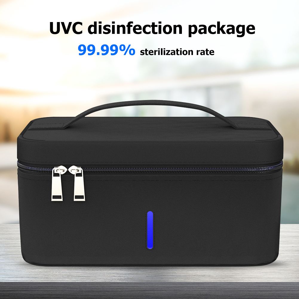 Portable LED UV Disinfection Bag Underwear Cosmetics Glasses Sterilization Box Sterilization Tools
