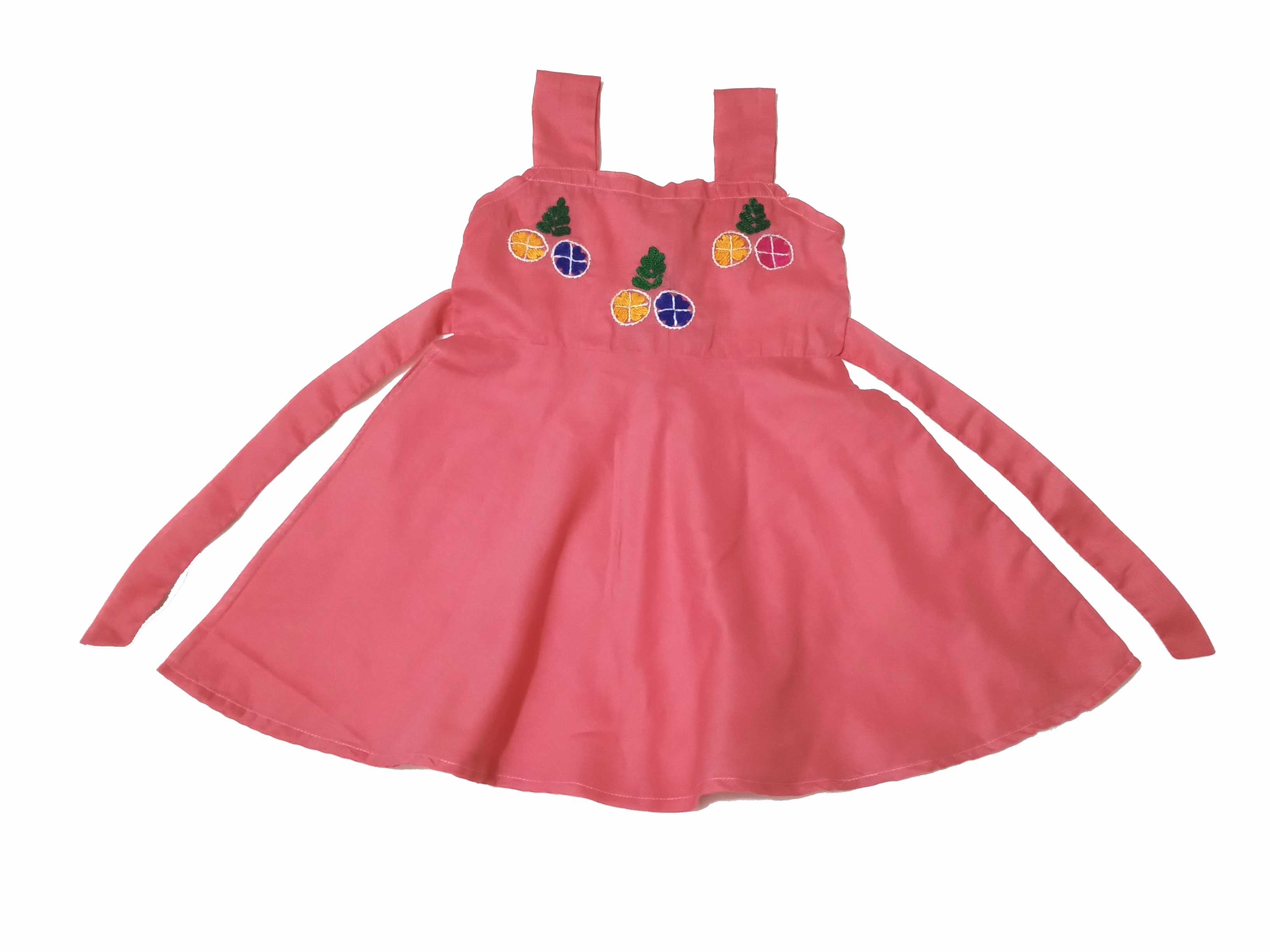 Hand Crafted Frock for Kids with Best Quality Fabric (1-1.5 years)