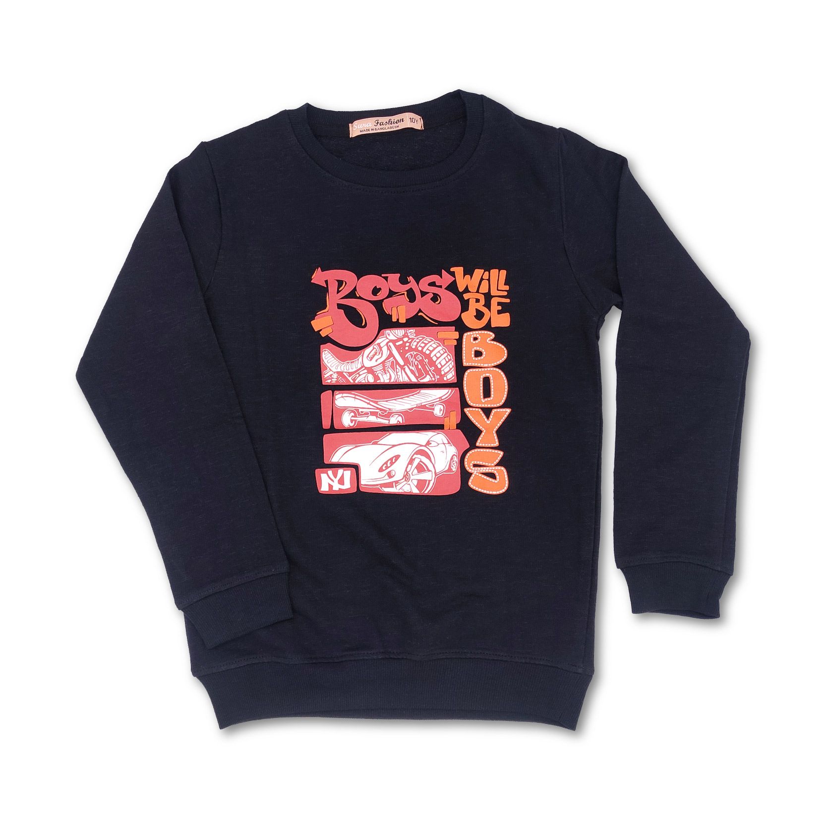 Boys will be Boys Black (AK1029)