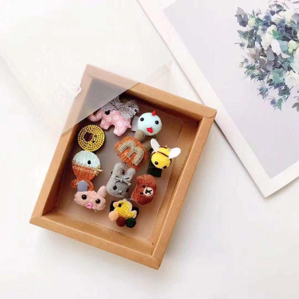 10pcs baby hairclip cartoon hair accessories headband girl kid cute hairpin