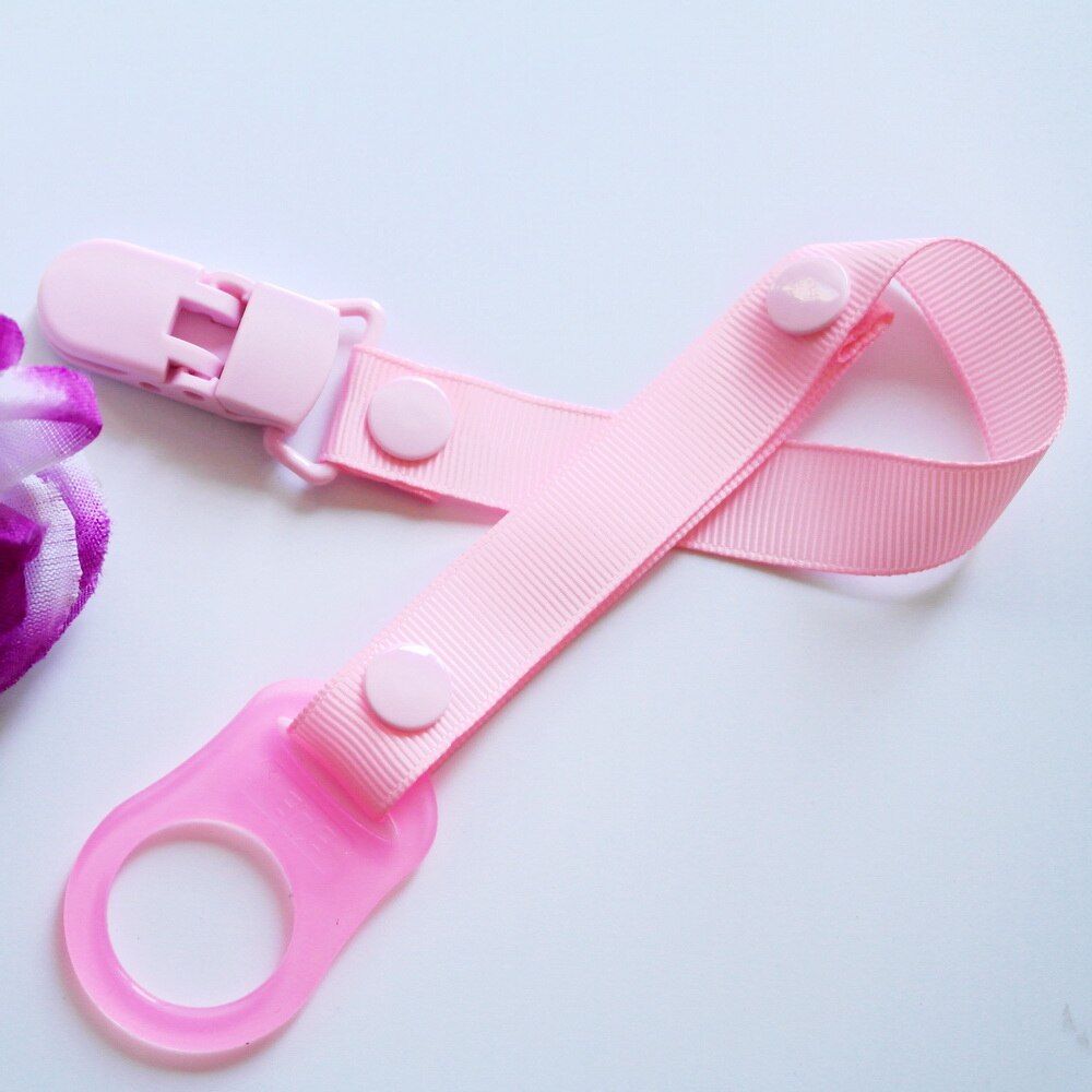 5Pcs 2019 Hand made Funny Dummy Baby Pacifier Chain With Silicone Baby Mam Pacifier Adapter Rings For Pacifier Clip holder