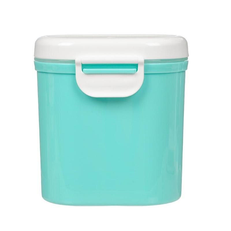 Simple Portable Baby Food Storage Box Newborn Cereal Milk Powder Container Case Outdoor Feeding Accessories with Spoon