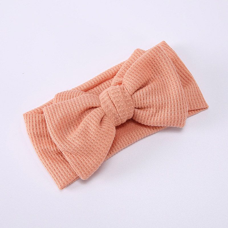 New Big Bowknot Baby Headband Wide Elastic Solid Color Newborn Baby Girl Hair Band Turban Hair Accessories Headwrap Gift