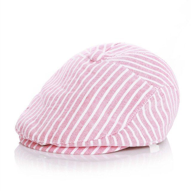 Baby hats Cute Children Stripe Classic Style Fashion Cap Toddler Spring Summer Berets Peaked Baseball Caps for Child Girls boys