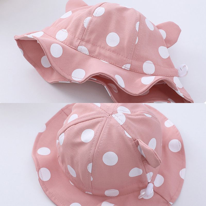 Baby Bucket Hat Cute Spring Kids Girl Boy Sun Hat Soft Cotton Outdoor Casual  Cap