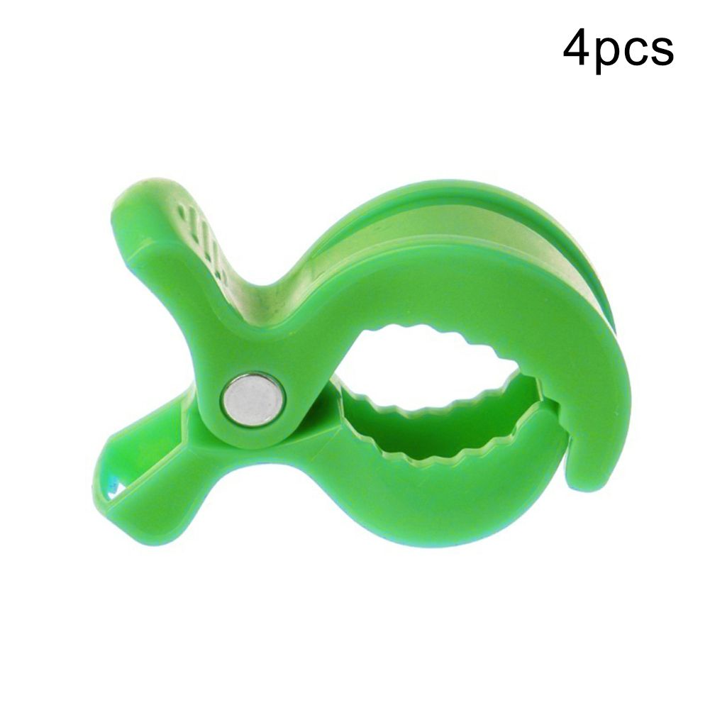 4Pcs Baby Pram Stroller Seat Cover Peg Hook Blanket Cart Clip Play Gym Accessory