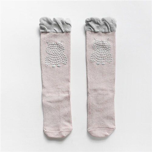 Summer Mesh Thin Baby Socks Newborn Cotton Knee High Baby Socks for Girls Knee Anti Slip Baby Boy Socks 3M 6M 9M 12M 18M 24M