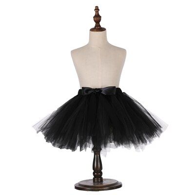 Newbron Baby Girls Skirts Tutu Cute Kids Casual Ruffle Chiffon Mini Tutu Skirt Ball Gown Pettiskirt For Children Party Clothes
