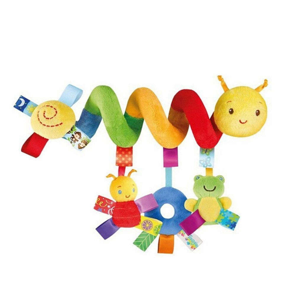 Baby Rattles Children Teether Bed Bell Playing Stroller Hanging Doll Kids Toy