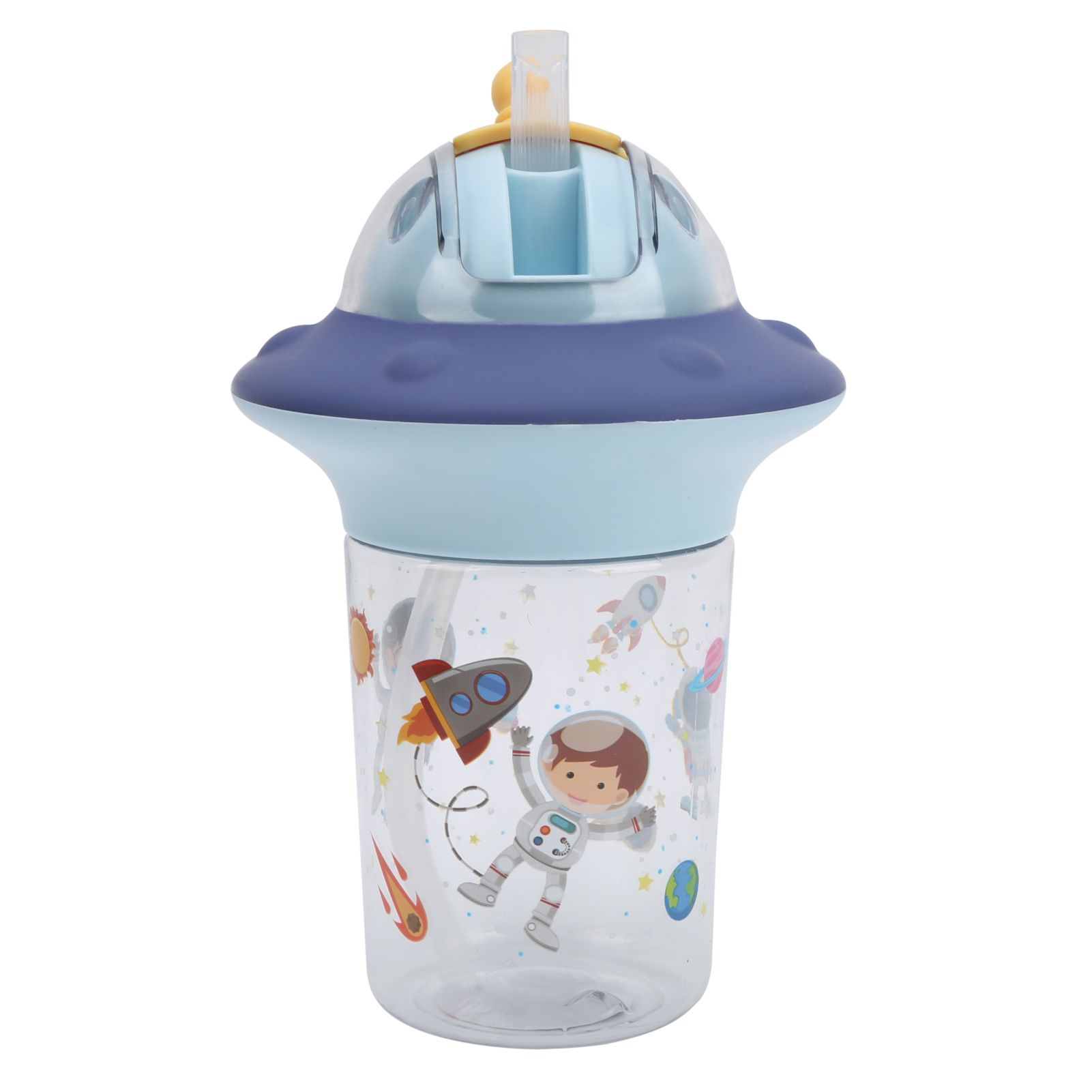 Baby Water Bottle with Straw 450ML for Toddlers Children BPA Free Learning Drinking Cups Strap Kids Boys Girls Use