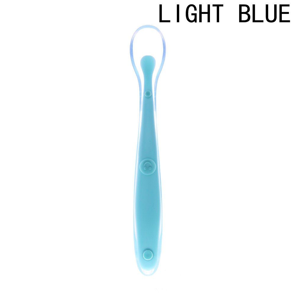 2019 Baby Soft Silicone Feeding Spoon Baby Spoon Tableware 5 Colors Kids Feeding Utensils