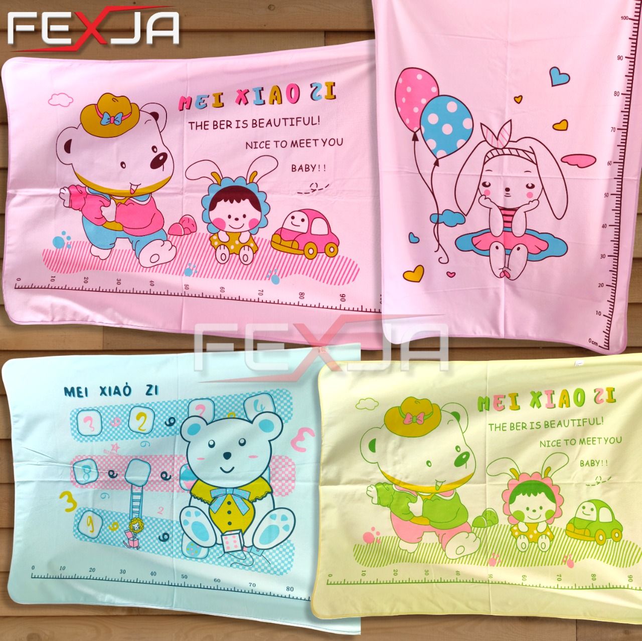 Baby Sleeping Mat XXXL 42" *32"inch (back side Waterproof)_1pcs