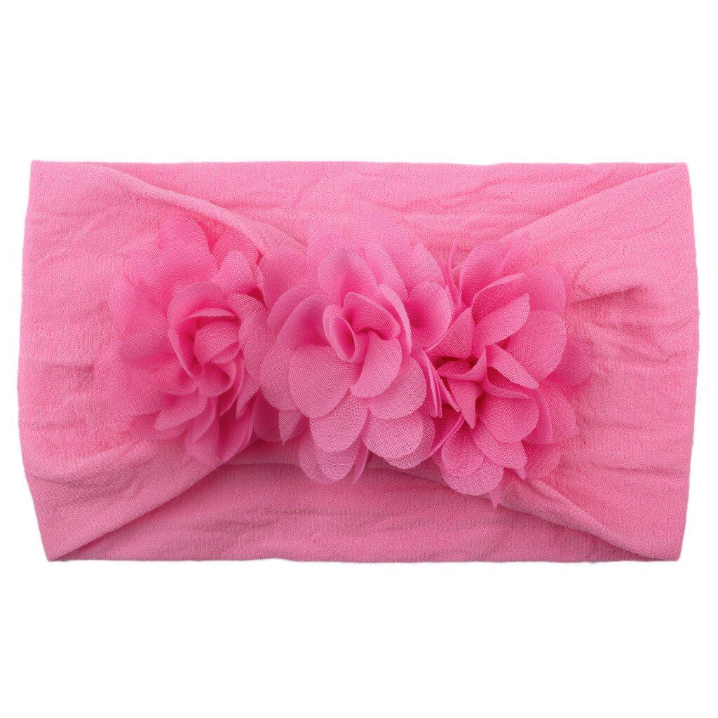Baby Girls Headbands Toddler Infant Baby Hair Accessories For Girl Turban Solid Headwear Hair Band Bow Girl Accessories