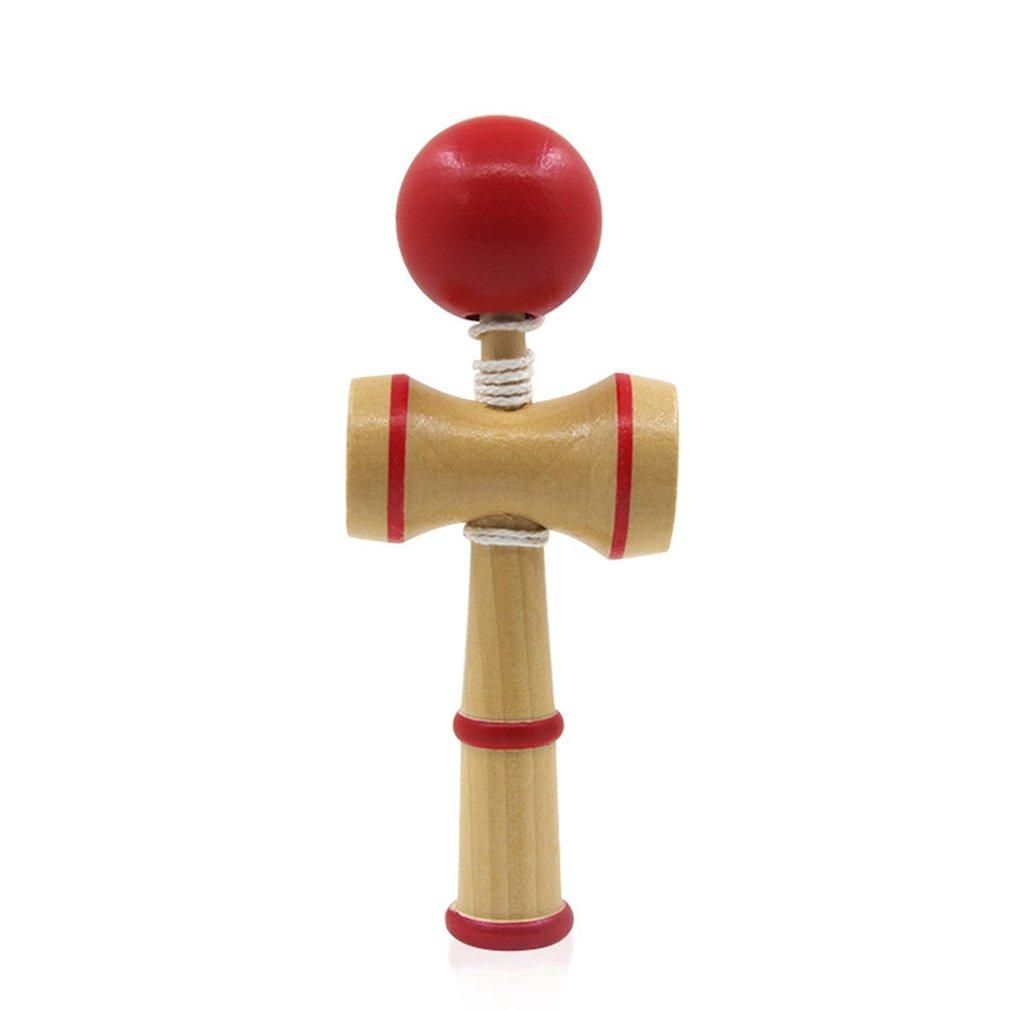 Medium Kid Kendama Exercise Ball Wooden Game Skill Adult Coordinate Toy