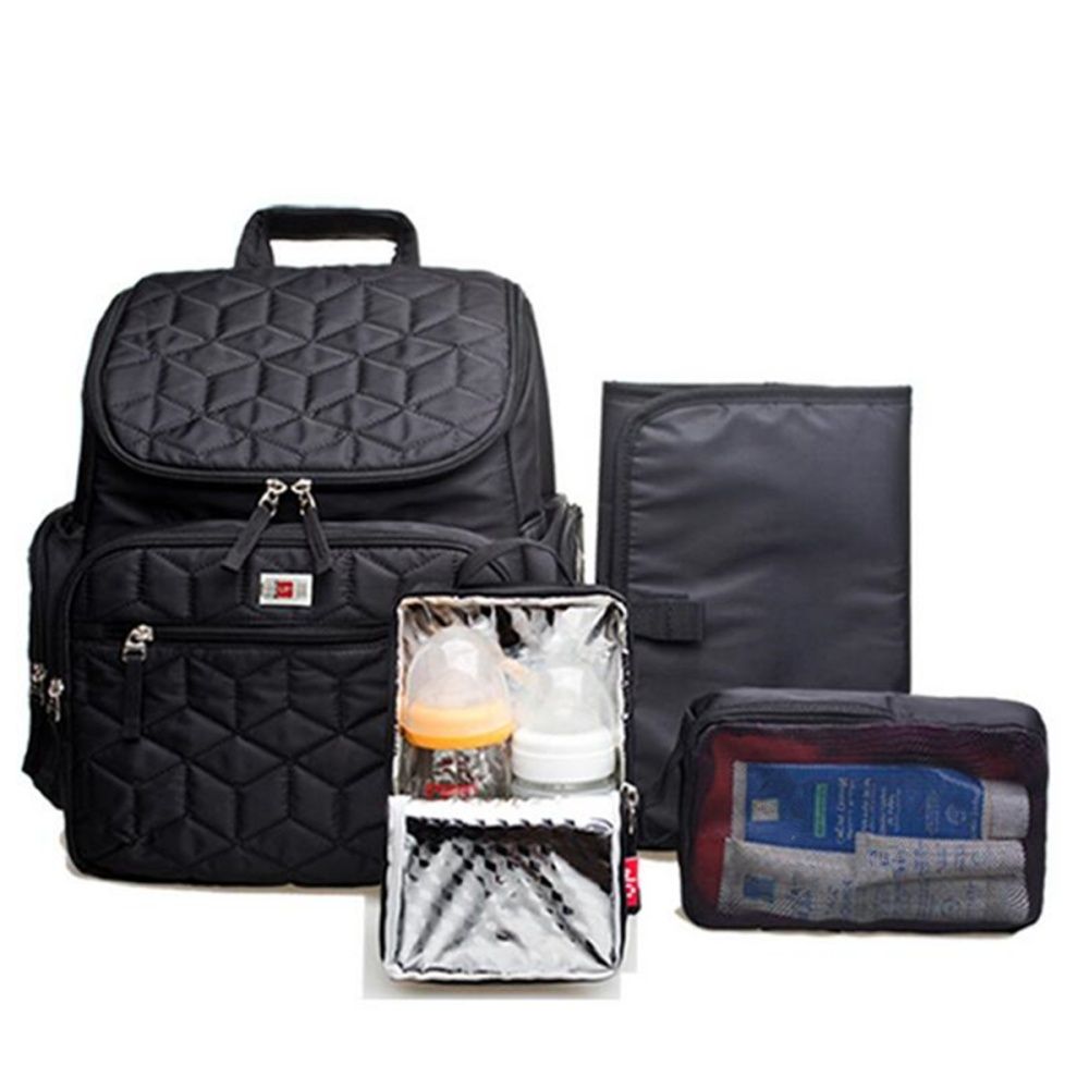 Handily Mummy Baby Diaper Bag Changing Mat Maternity Shoulder Bag Nappy Backpack Handbag