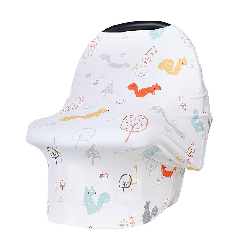 Multi-Use Nursing Breastfeeding Privacy Cover Baby Scarf Infant Car Seat Stroller Breast Feeding Scarf Nursing Covers