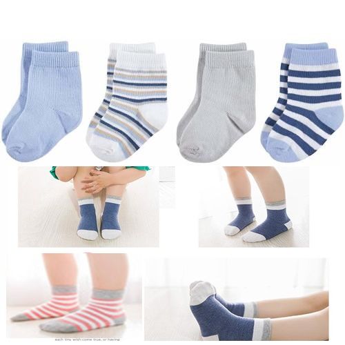 Pretty cotton kids socks-2 pairs