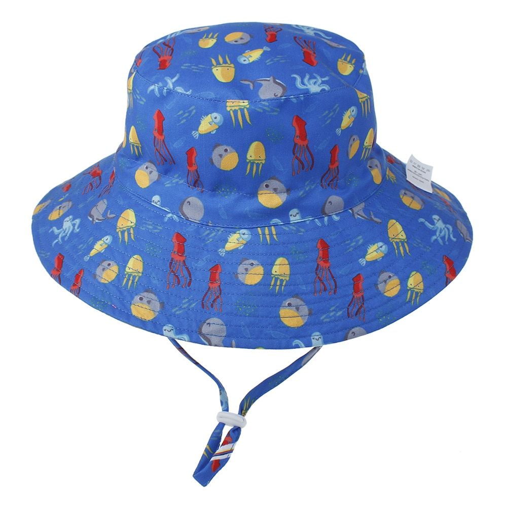 New Summer Baby Sun Hats Children Outdoor Neck Ear Cover Anti UV Protection Beach Caps Boy Girl Swimming Hats for 0-10 Years Kid