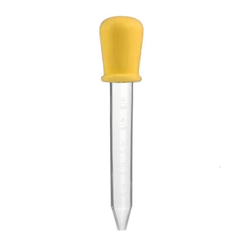 5ML Child Baby Dropper Medicine Feeder Child Medicine Device Silicone Pipette Liquid Food Dropper Plastic Infant Utensils