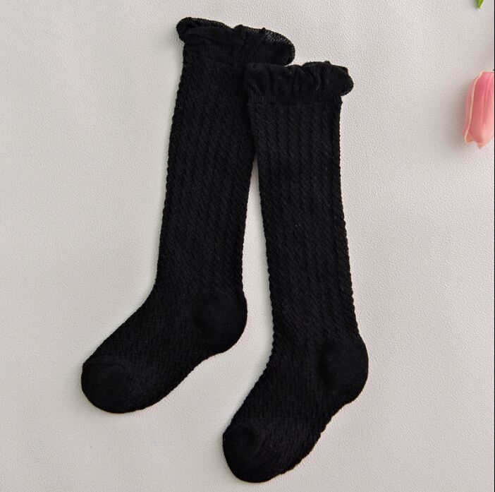 0-24month Summer Mesh Kids Socks 5 Colors Girls Socks Baby Knee High Newborn Infant Knee-highs Boy Girl Socks Children Unisex