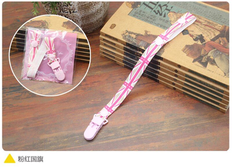 Hot Baby Accessories Baby Pacifier Holder Newborn Boys Girl Pacifier Chain Soother Strap Clip Chain Pacifiers Leashes Cases