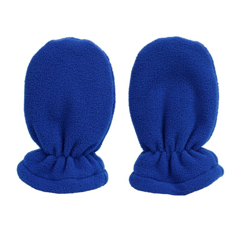 Warm Baby Boys Girls Gloves Winter Plus Velvet Mittens Children Kids Lined Fleece Gloves Baby Anti Scratching Gloves Gift