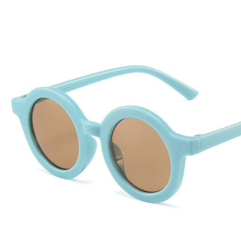Kids Sunglasses Round Vintage Uv Protection Boy Sun Glasses Classic Children Eyewear Photography Props
