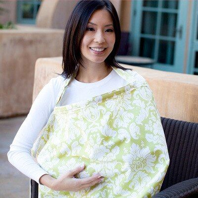 Breathable Breastfeeding Cover Baby Nursing Covers Cotton Mother Outdoor Baby Shawl Feeding Covers Apron Cover Maternity Pads