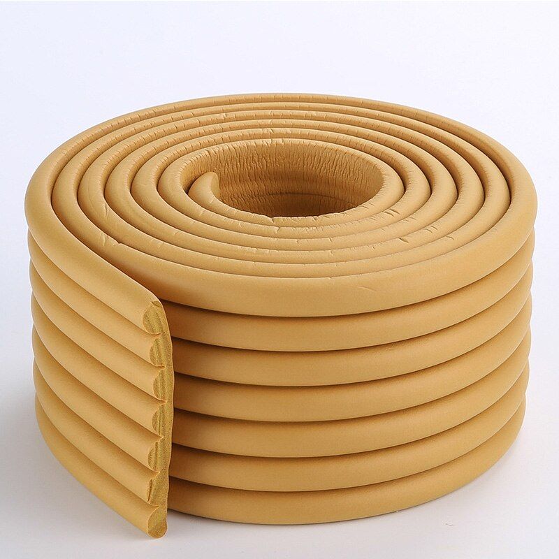 2M Child Protection Table Desk Edge Guard Corners Furniture Protect Foam Corner Cover Bumper Strip Baby ty Supplies