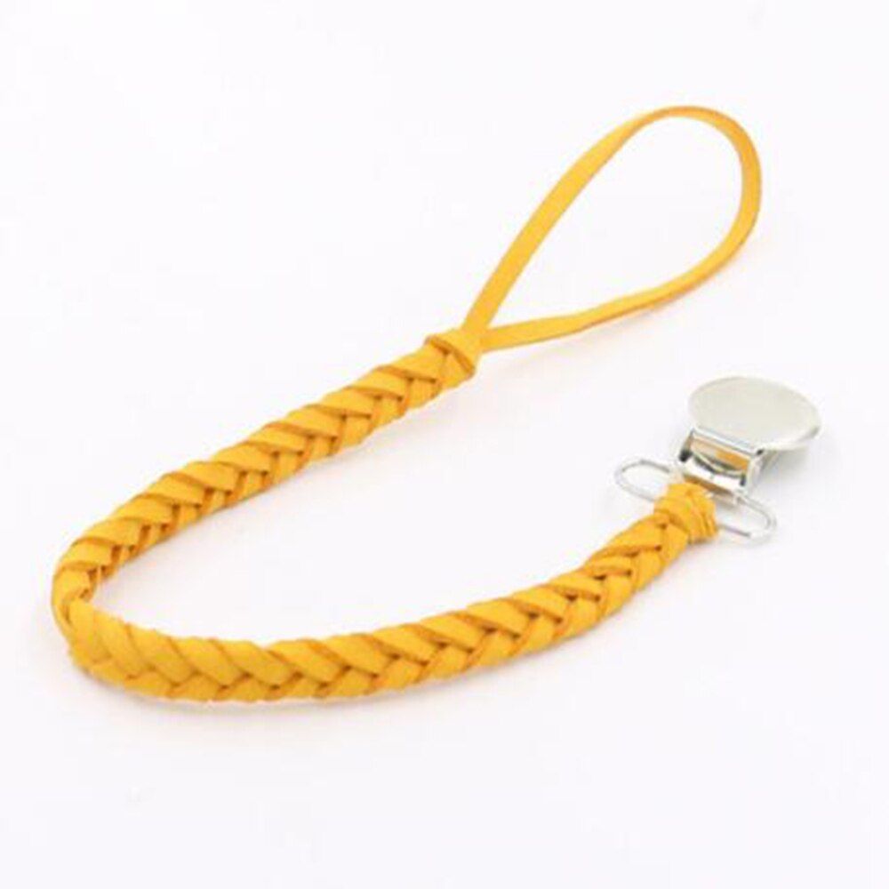 Baby Anti-drop Pacifier Clips Chain Leashes Cases Teether Nipple Clip Non-toxic Baby Feeding Accessories
