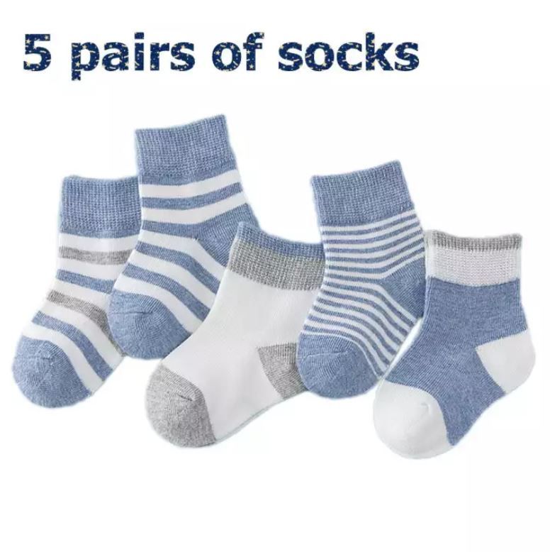 Cotton socks For baby-  5Pair