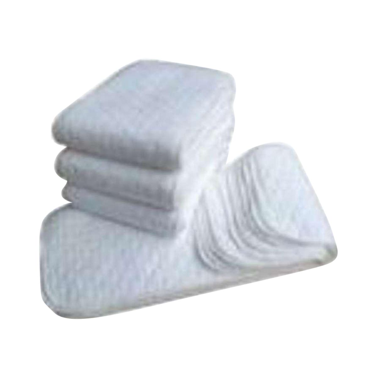 Two Layer Cloth Diapers 2 inserts-White