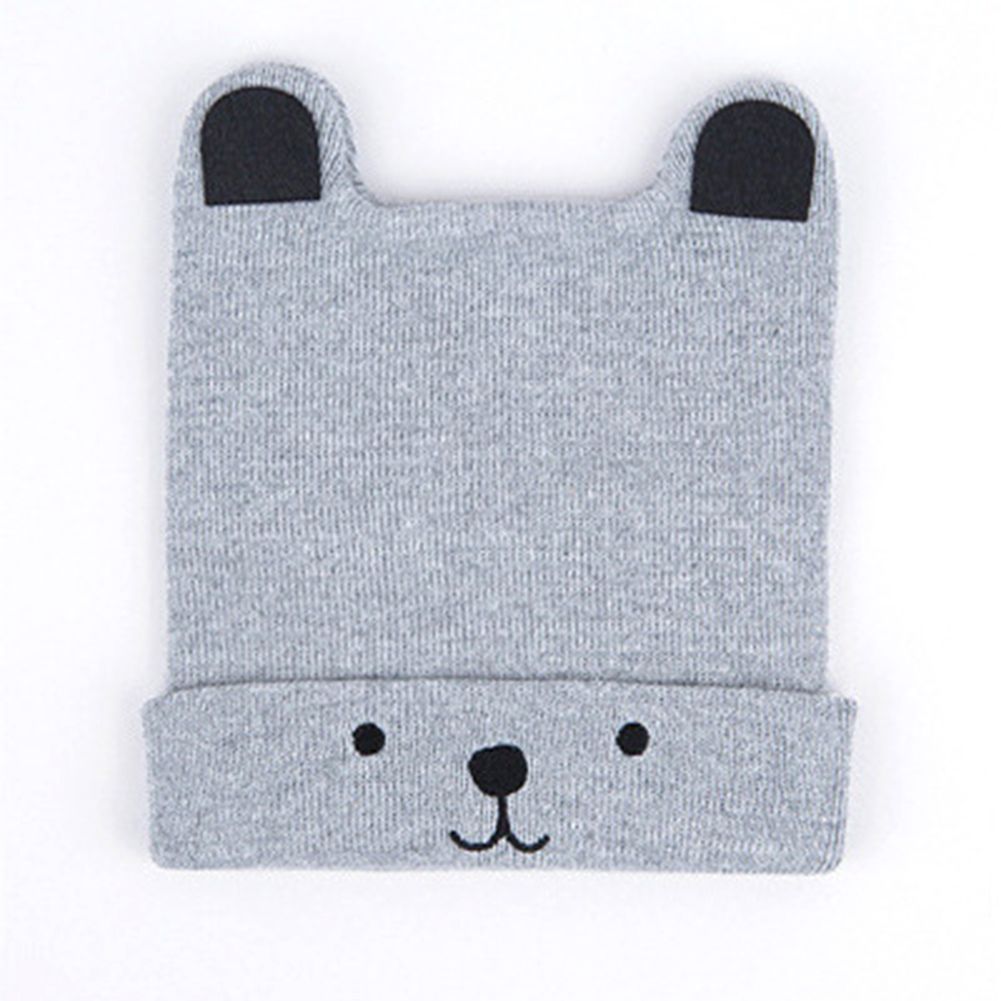 Yfashion Baby  Hat Cartoon l Warm  Woolen Knitted Hat For  0-2 Years  Old Babies color