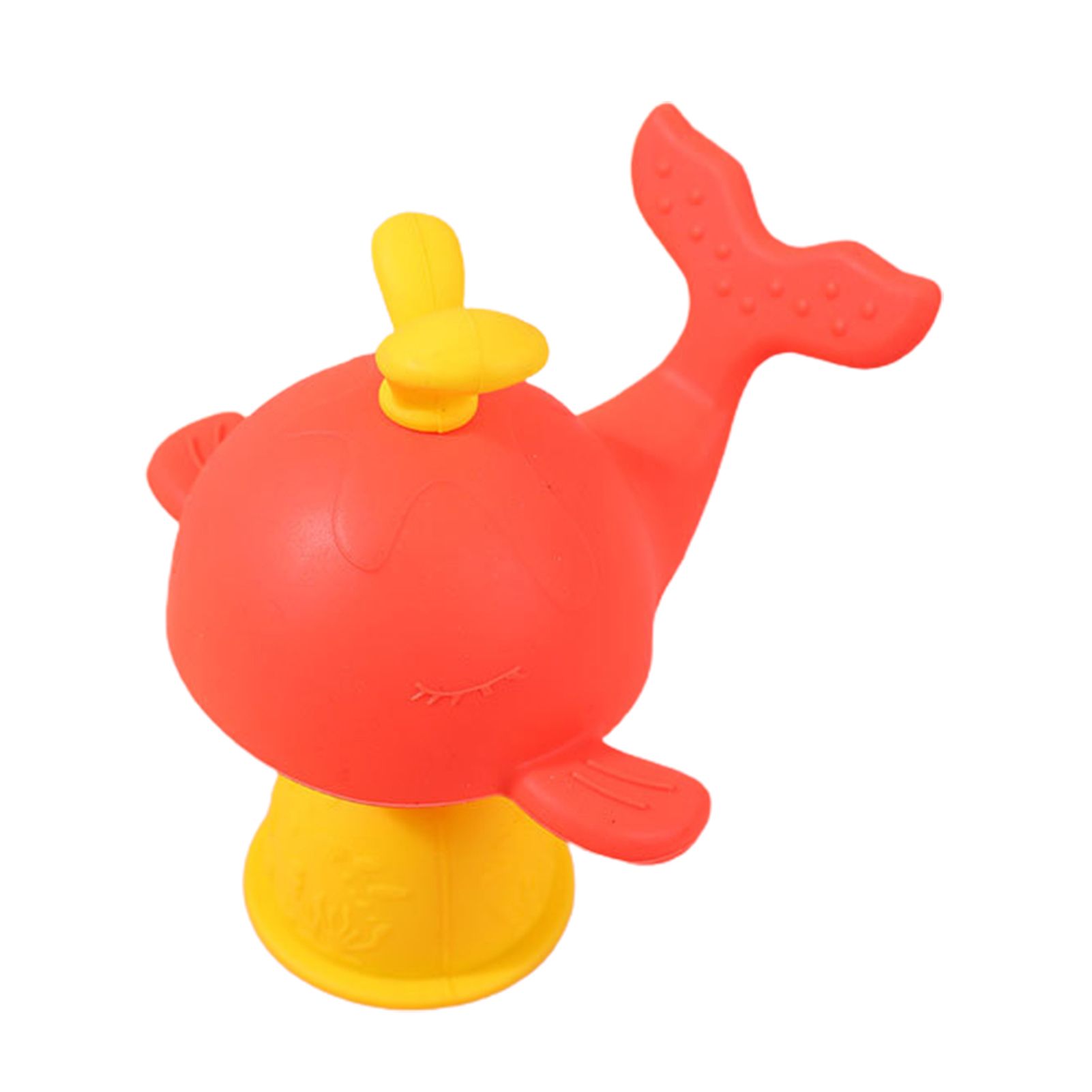 Teether Toy with Sound Effect Emotional Comfort Food Grade Material Toddler Pacifiers Molar Teether for Boys Girls
