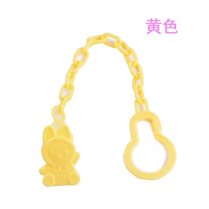 2020 New 4 Colors Baby Infant Toddler Dummy Pacifier Spring Soother Nipple Clip Chain Holder Strap